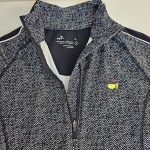 Peter Millar Masters Tournament Quarter Zip Golf Pullover UPF 50+ Womens Small